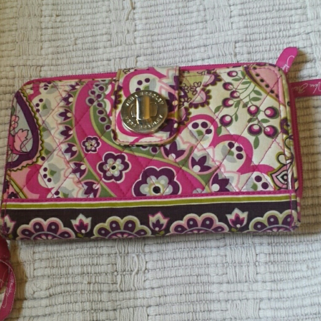 Vera Bradley Turn Lock Wallet